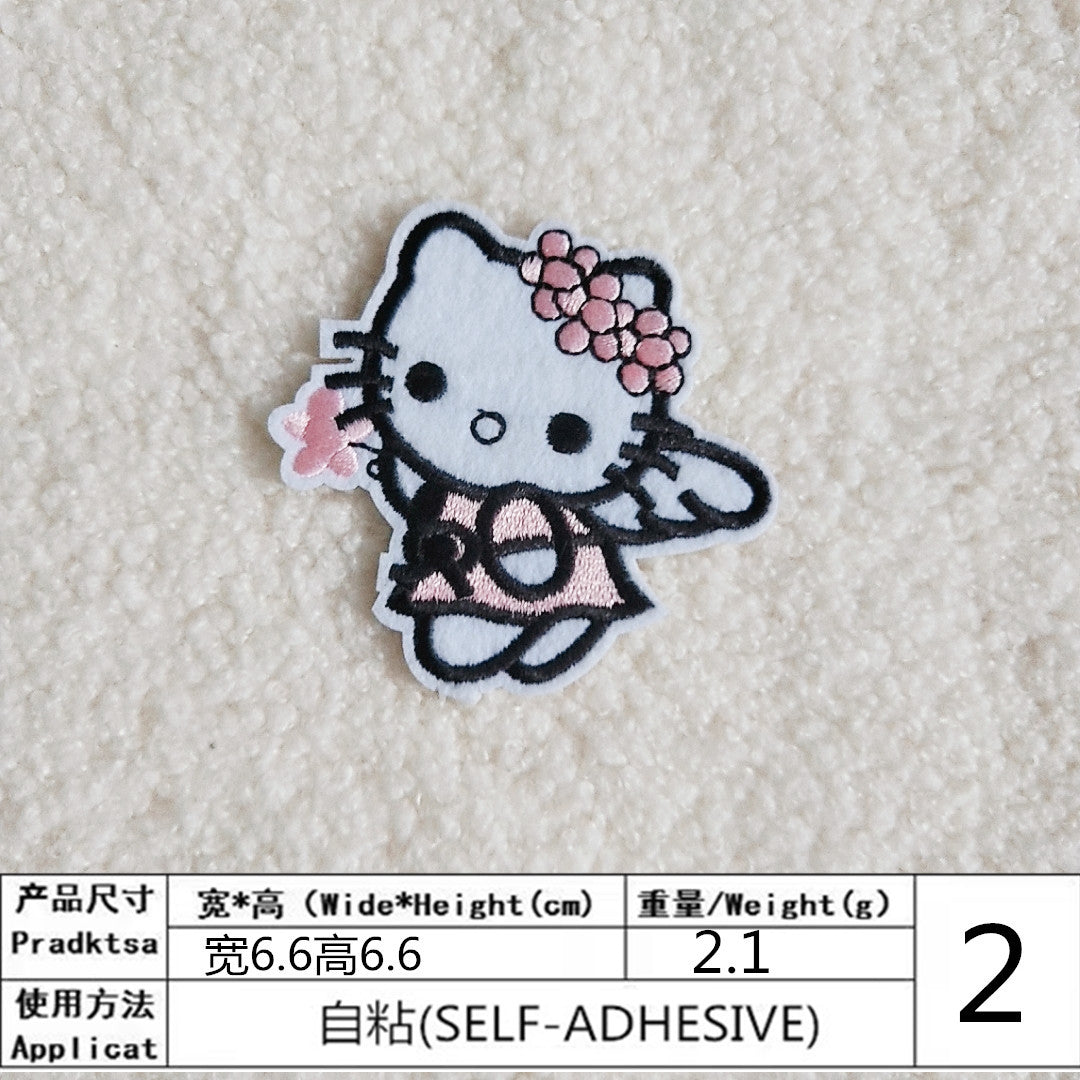 Wholesale Cartoon Embroidery Cloth Velcro