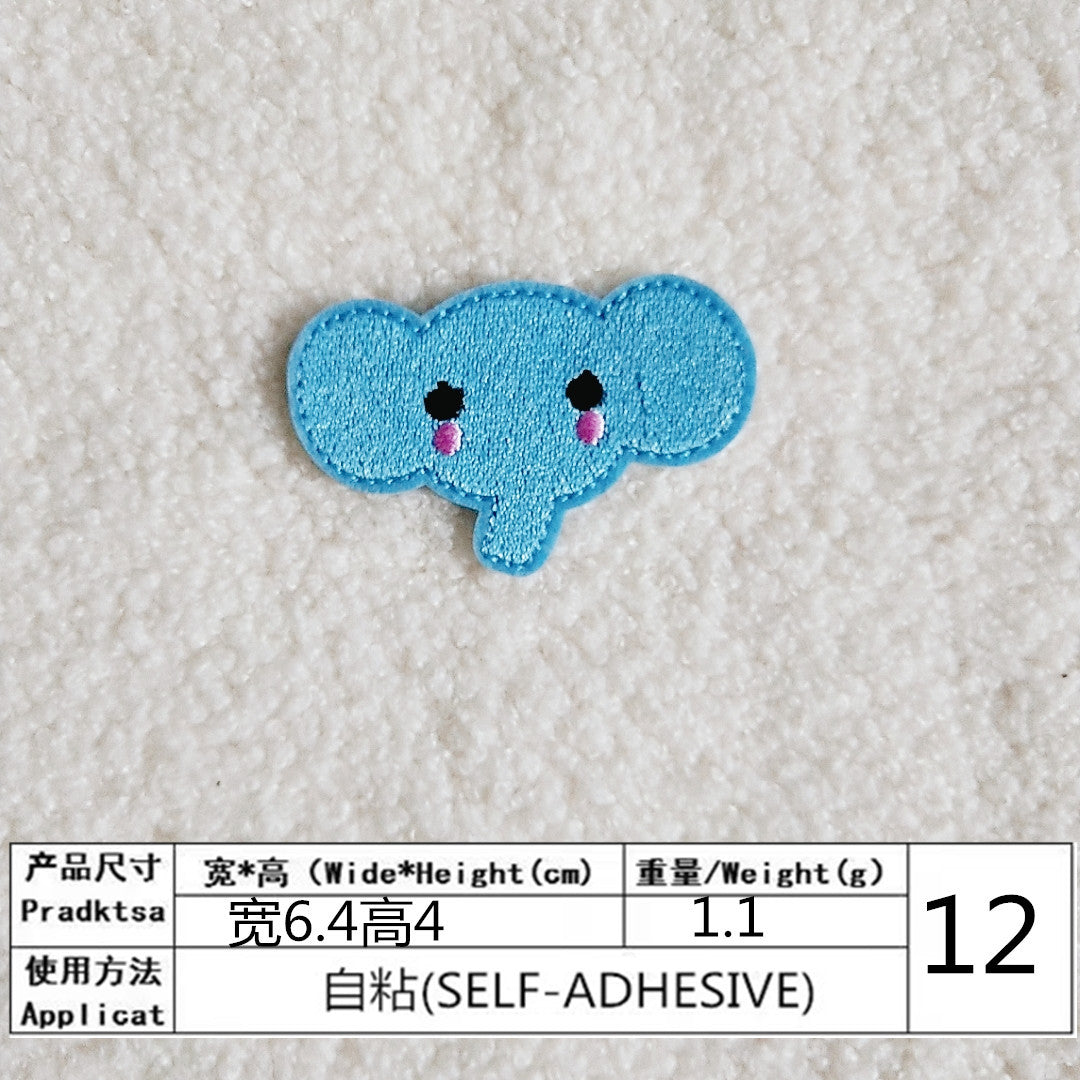 Wholesale Cartoon Embroidery Cloth Velcro