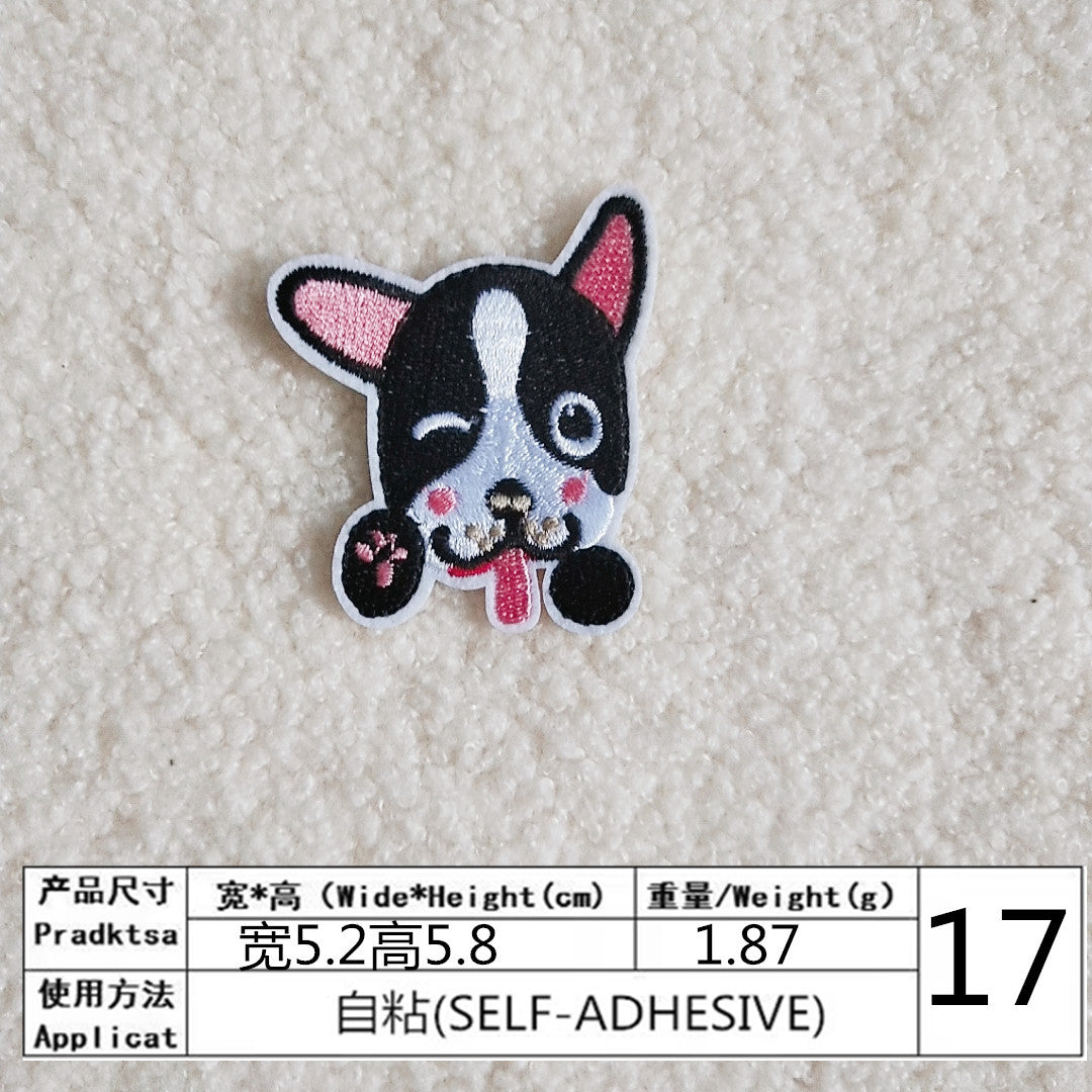 Wholesale Cartoon Embroidery Cloth Velcro