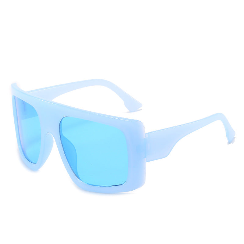 Gafas de sol de marco grande de PC al por mayor