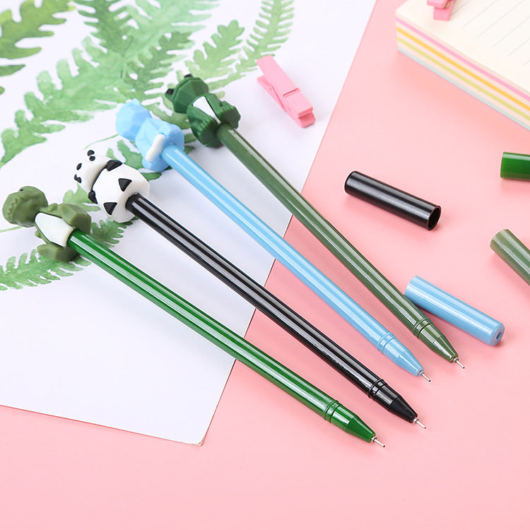 Wholesale Creative Animal Shaped Plastic Neutral Pens