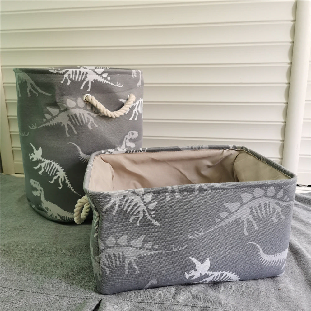 Wholesale Cotton and Linen Thickened Toy Storage Bucket