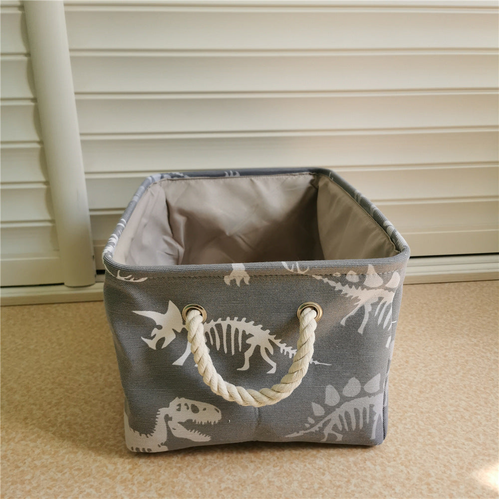 Wholesale Cotton and Linen Thickened Toy Storage Bucket