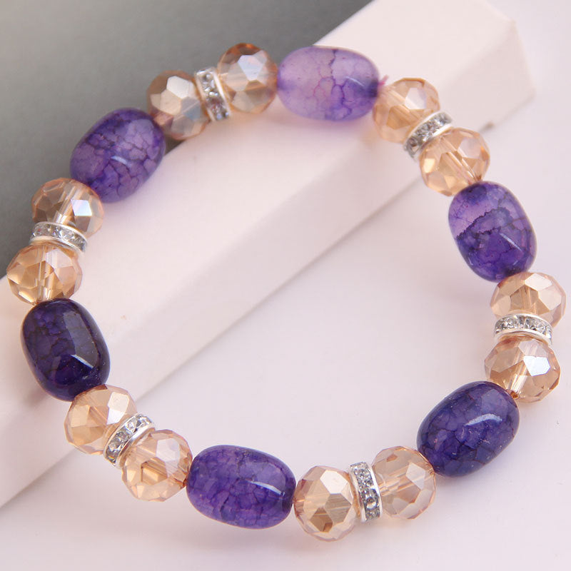 Wholesale Resin Crystal Alloy Bracelet