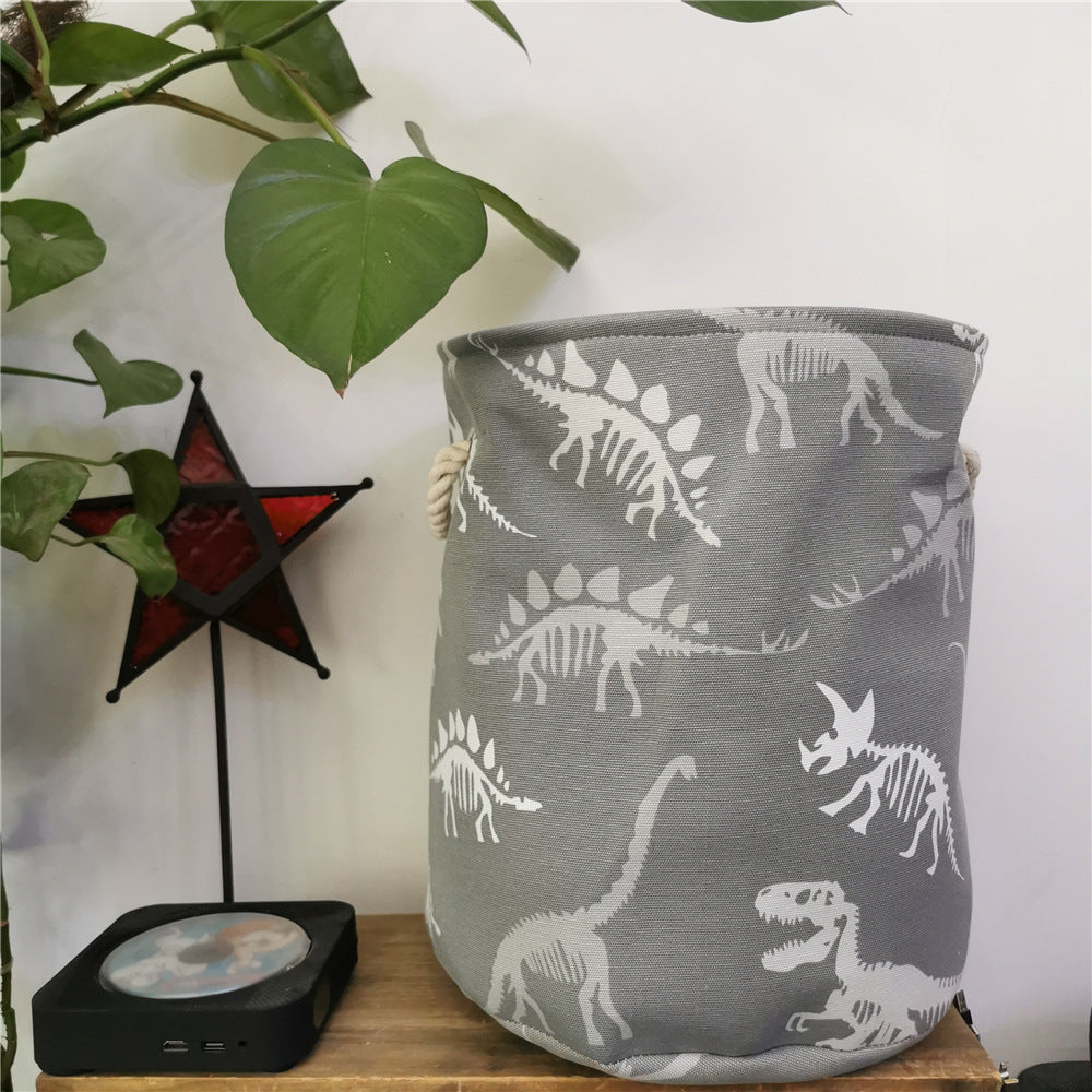 Wholesale Cotton and Linen Thickened Toy Storage Bucket