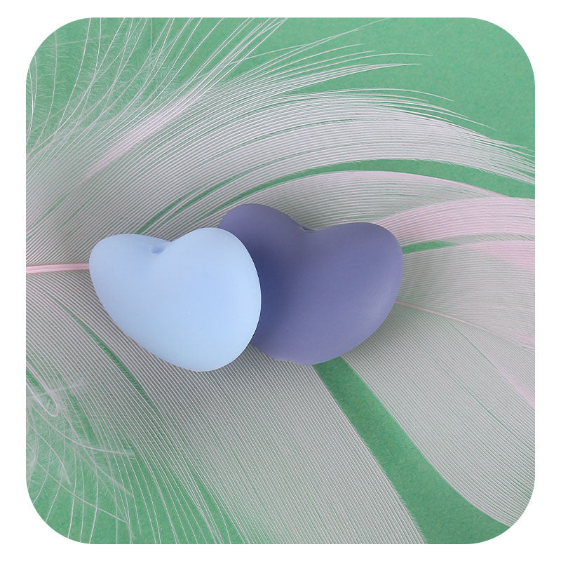 Wholesale 20PCS DIY Love Silicone Beads