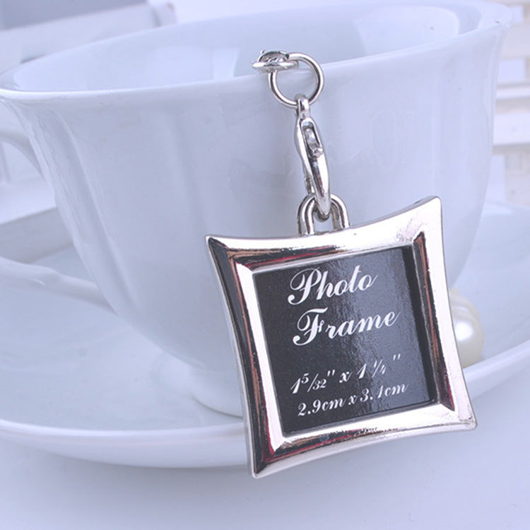 Wholesale Creative Photo Frames, Zinc Alloy Keychains