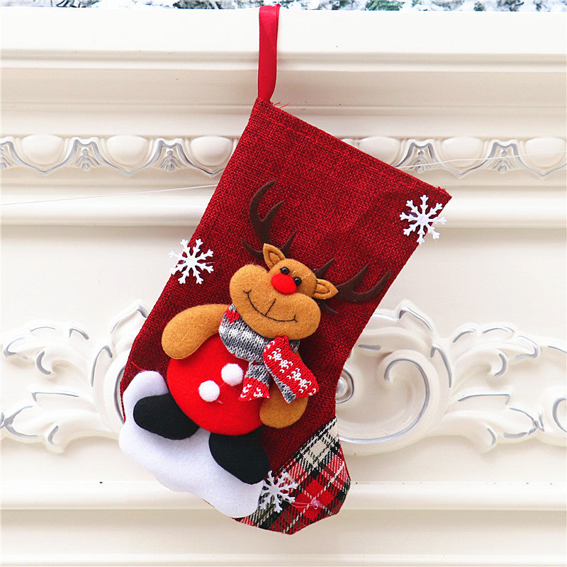 Wholesale Christmas Candy Gift Bag Decorations