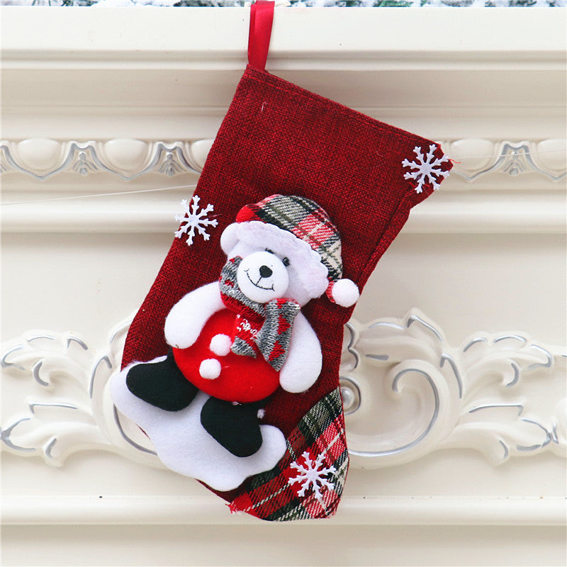 Wholesale Christmas Candy Gift Bag Decorations