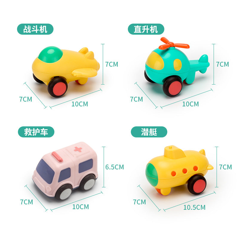 Wholesale Drop resistant Mini Q-Version Inertial Power Children's Cartoon Toy