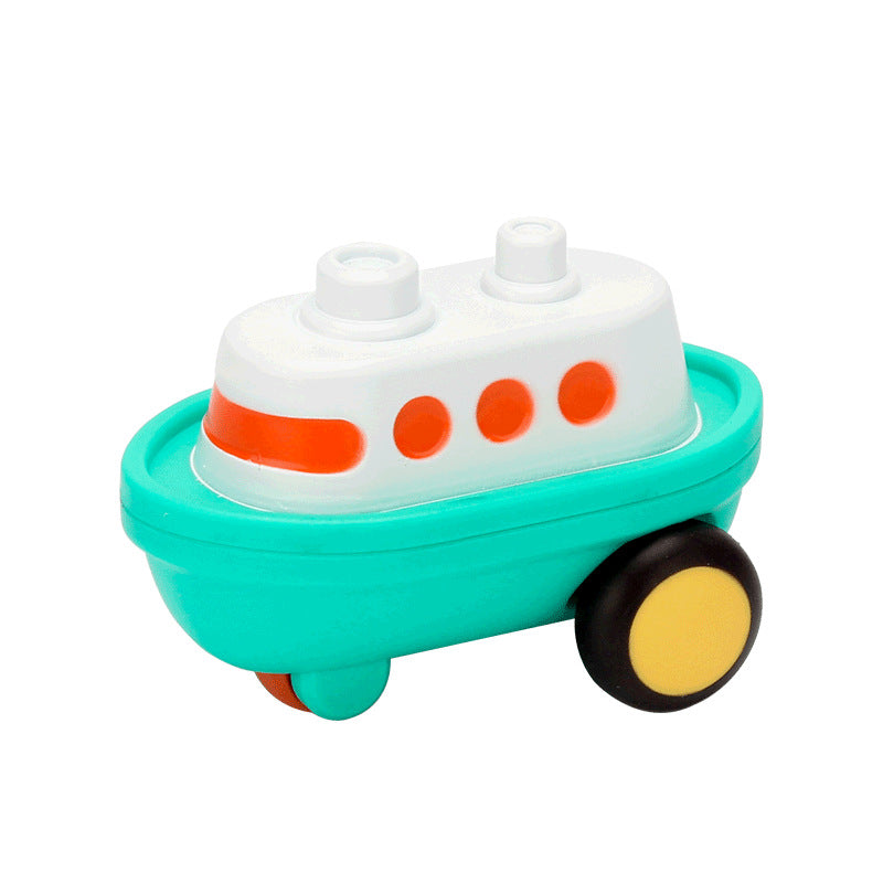 Wholesale Drop resistant Mini Q-Version Inertial Power Children's Cartoon Toy