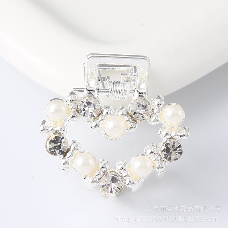 Wholesale Women's Hair Grasp All-match Simple Alloy Electroplating Grasp Clip