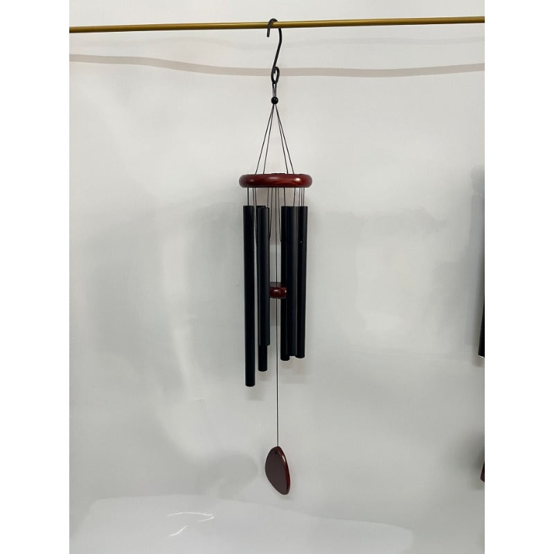 Wholesale Solid Wood Suspended Sound Aluminum Tube Wind Chime Ornaments