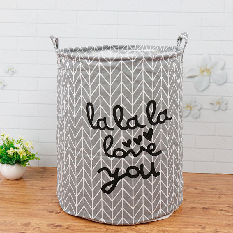 Wholesale Canvas Dirty Clothes Storage Basket