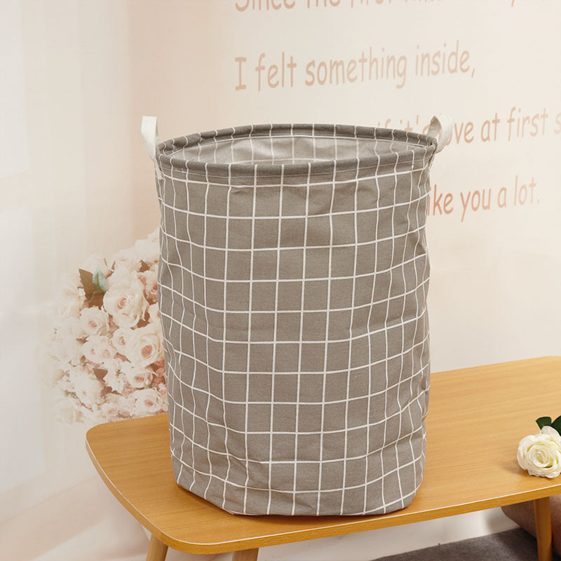 Wholesale Canvas Dirty Clothes Storage Basket