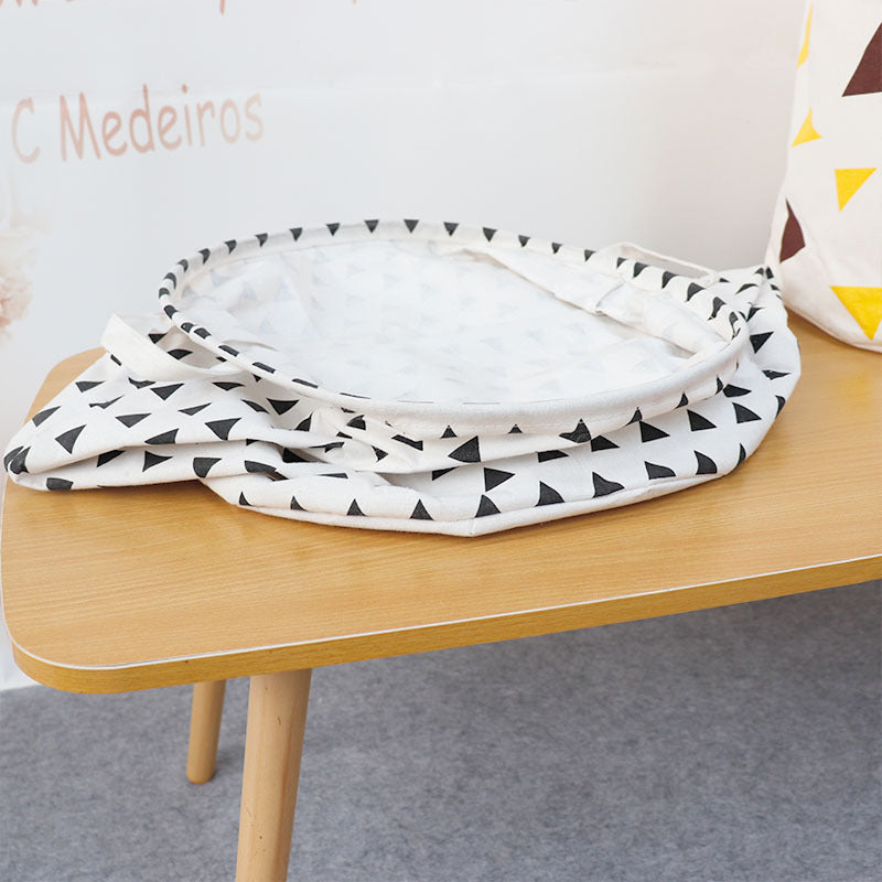 Wholesale Canvas Dirty Clothes Storage Basket