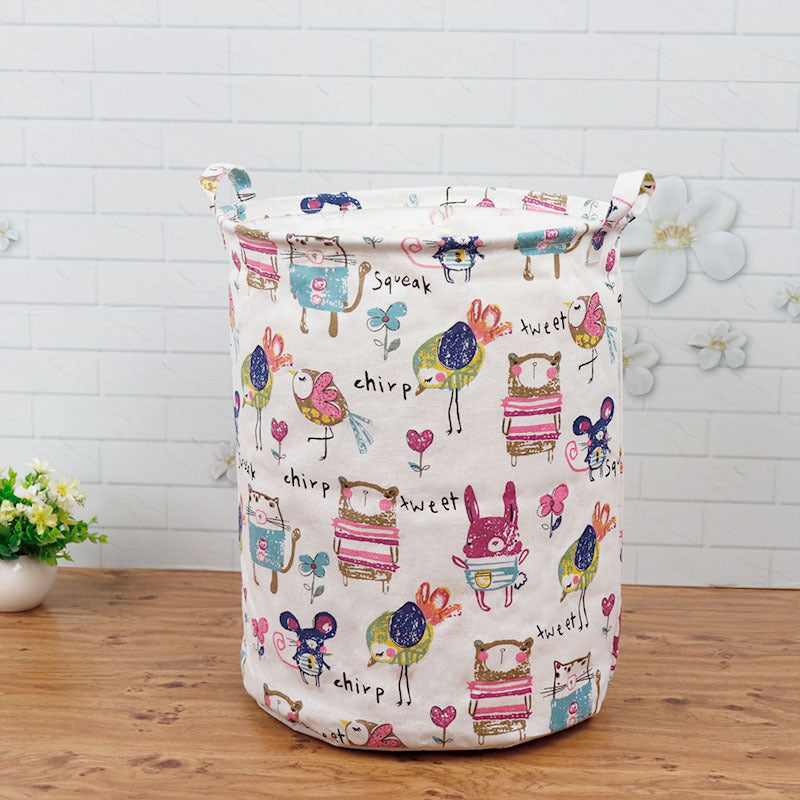 Wholesale Canvas Dirty Clothes Storage Basket