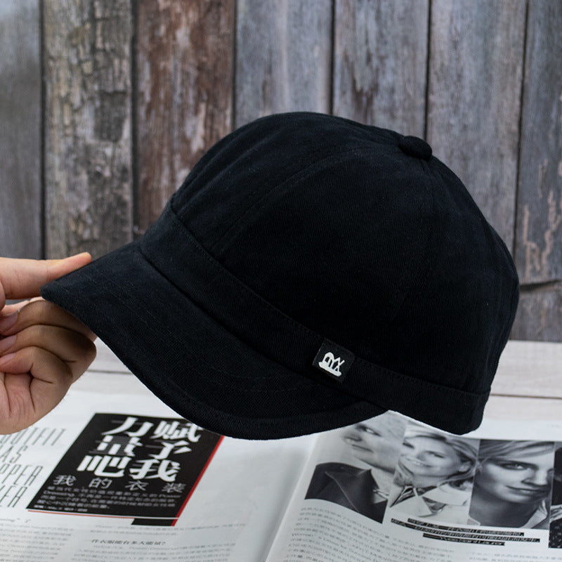 Wholesale Short Brim Soft Top Vintage Baseball Cap