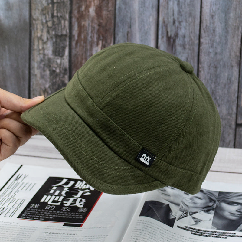 Wholesale Short Brim Soft Top Vintage Baseball Cap