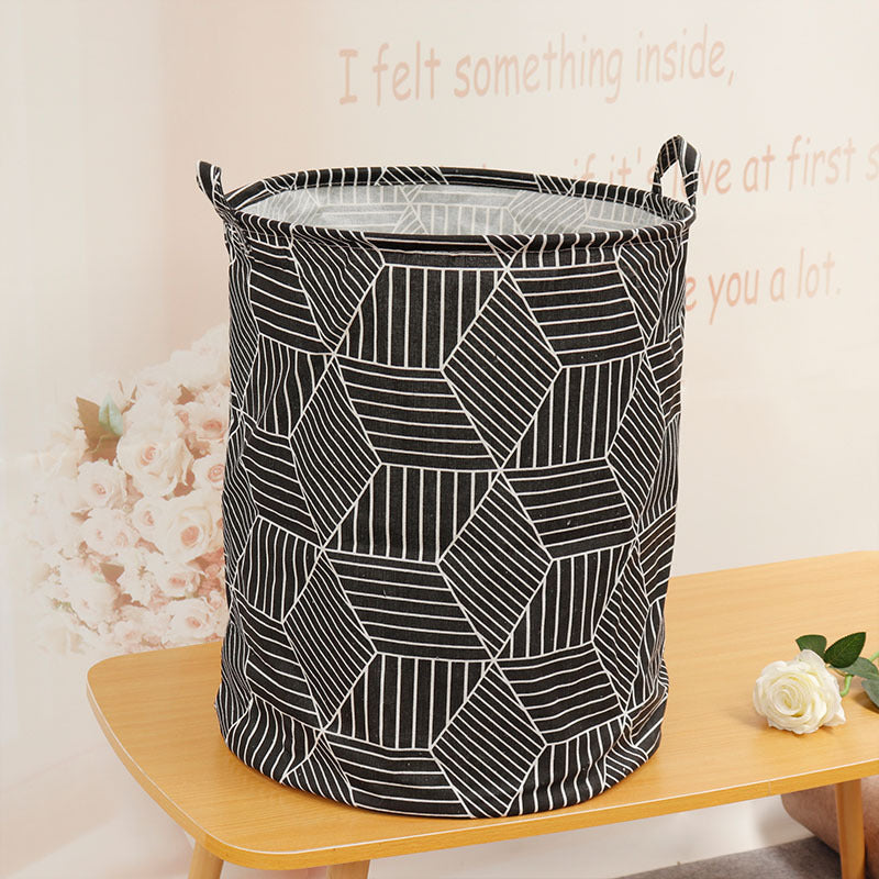 Wholesale Canvas Dirty Clothes Storage Basket