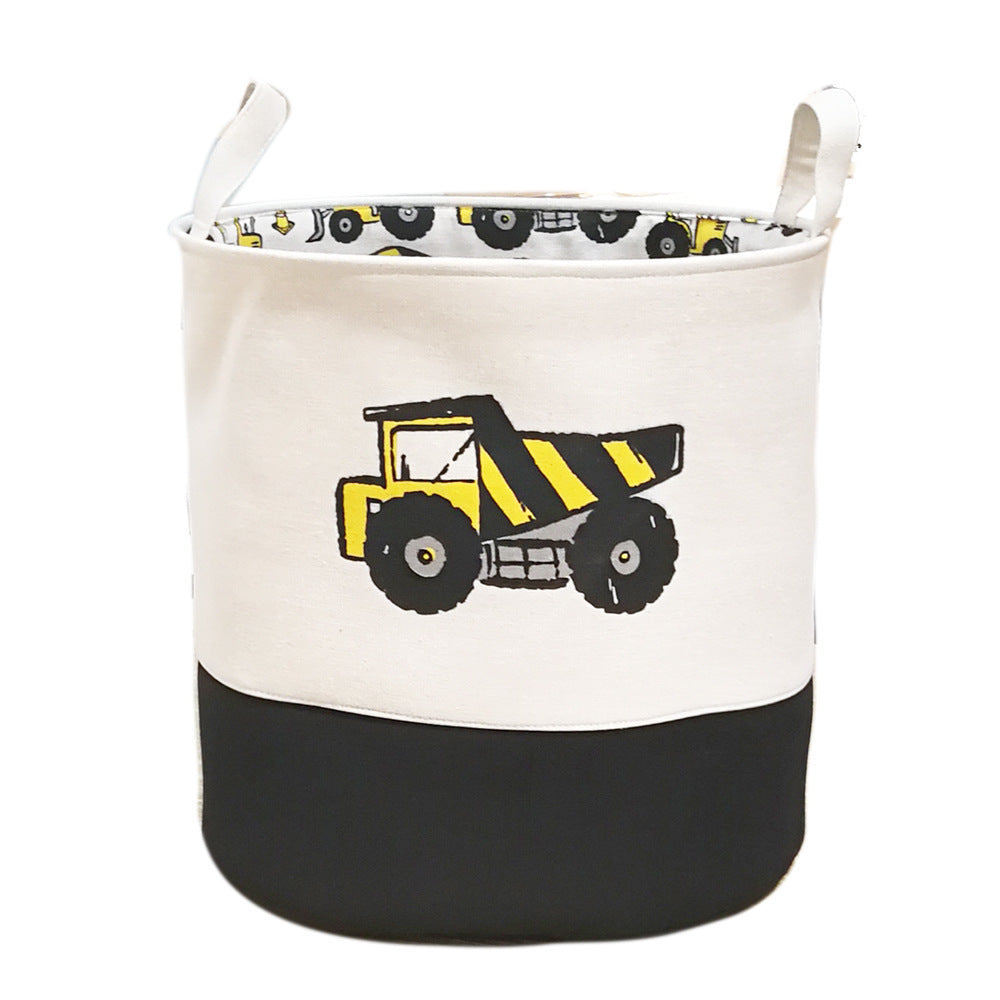 Wholesale Canvas Oval Storage Bucket Storage Basket