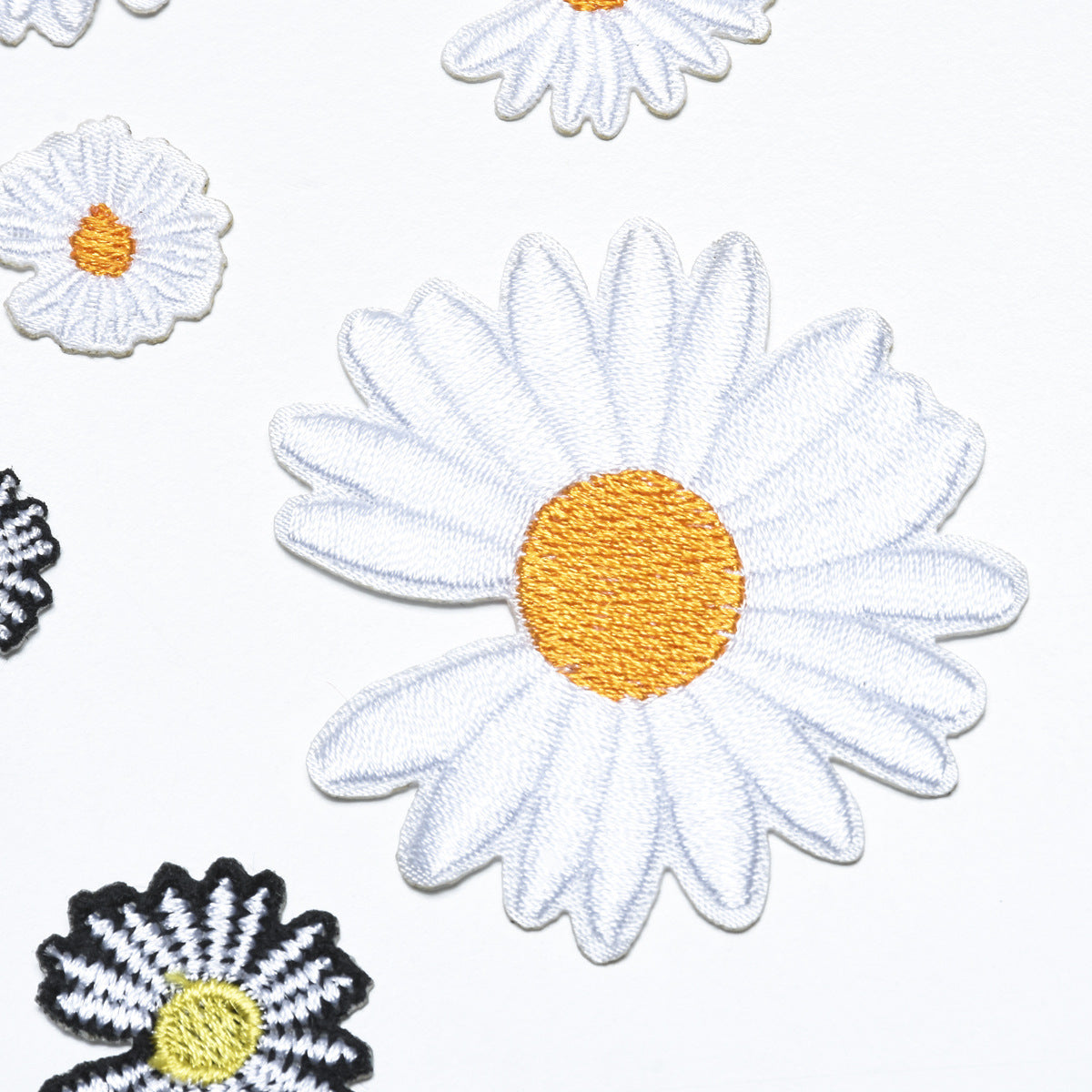 Wholesale Felt Embroidered Self Adhesive Patch Stylish Clothing Hair Accessory DIY Craft Supply Gift Boutique Resale