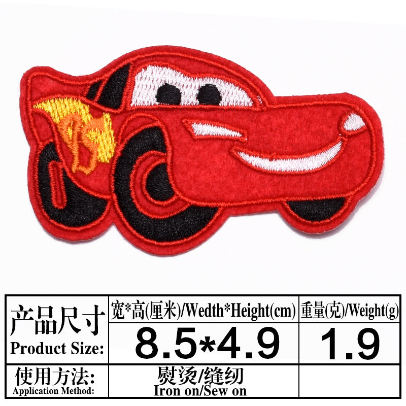 Wholesale Felt Twill Cartoon Animal Iron On Embroidery Patches For Hat DIY Casual Craft Supply OLY Exclusive