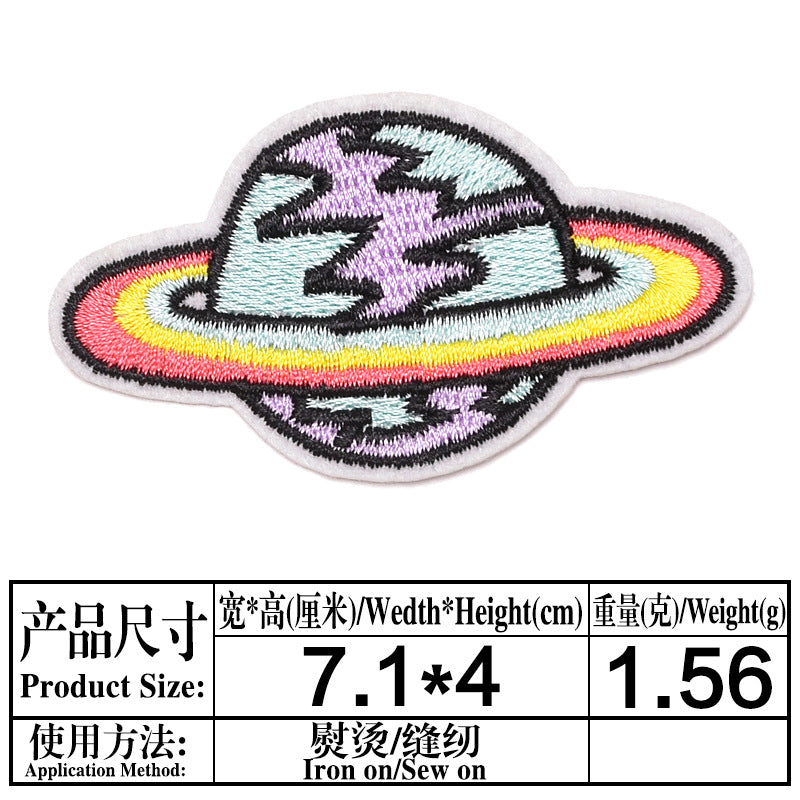 Wholesale Felt Twill Cartoon Animal Iron On Embroidery Patches For Hat DIY Casual Craft Supply OLY Exclusive