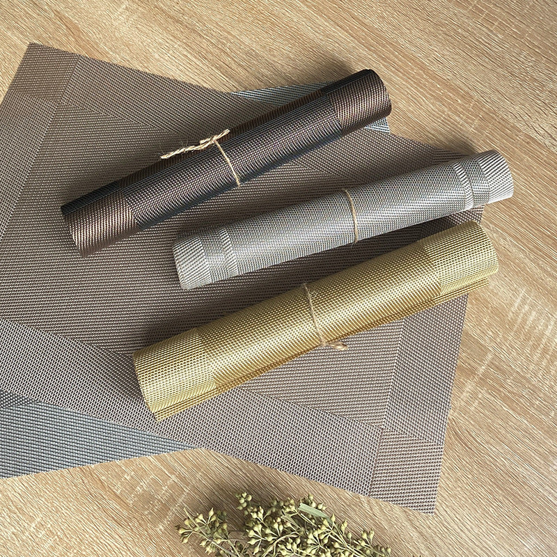 Wholesale European Style Western Table Mat PVC Place Mat