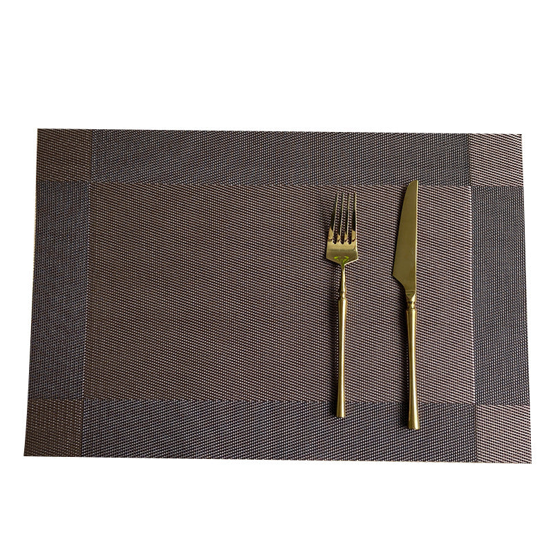 Wholesale European Style Western Table Mat PVC Place Mat