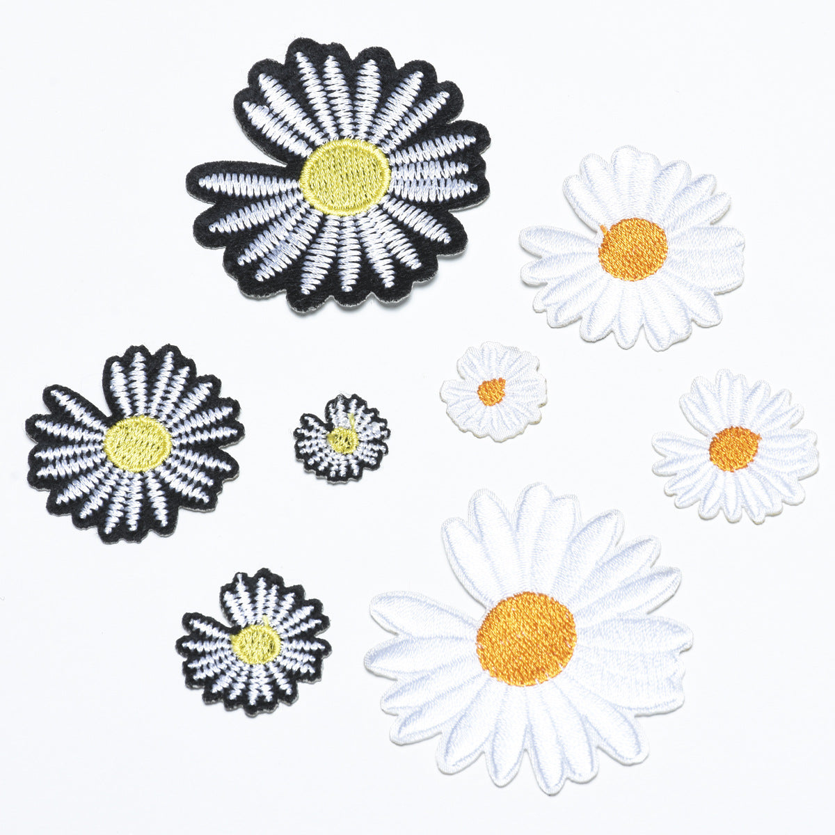 Wholesale Felt Embroidered Self Adhesive Patch Stylish Clothing Hair Accessory DIY Craft Supply Gift Boutique Resale