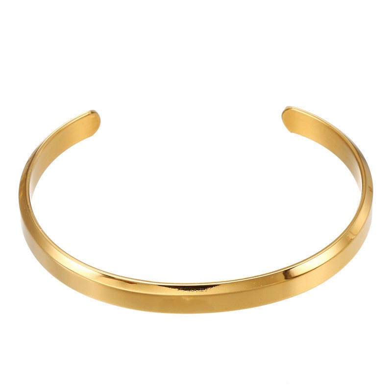 Wholesale 18K gold c-shaped open Watch accessories Bracelet