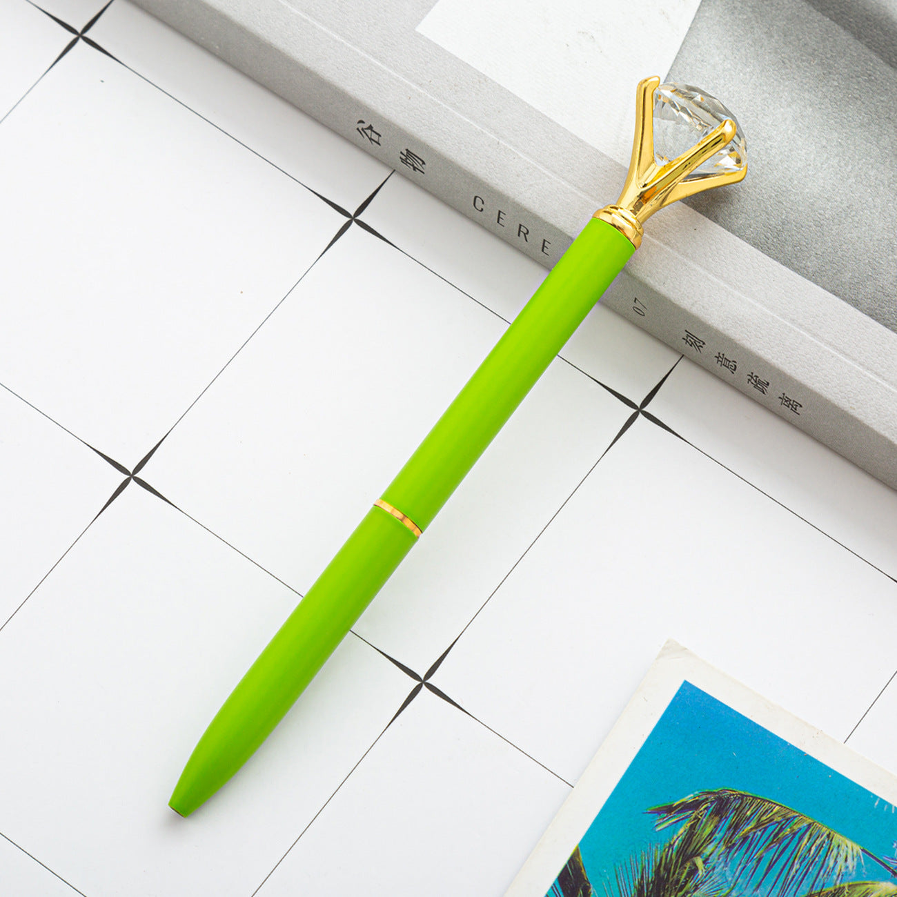 Wholesale Metal Large Diamond Pens