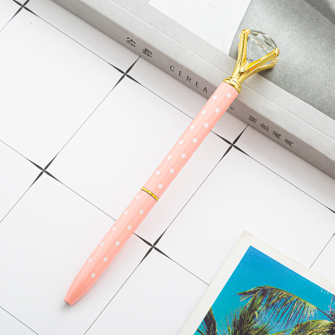 Wholesale Metal Large Diamond Pens