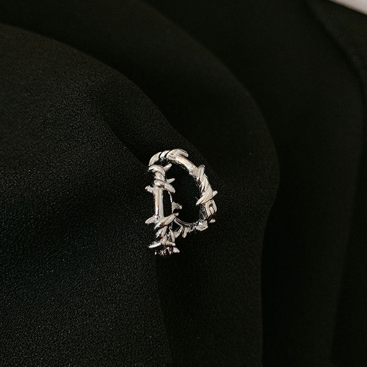 Wholesale 925 Silver Thorn Earrings