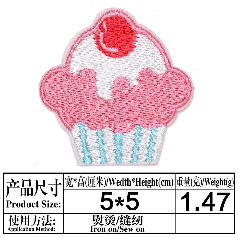Wholesale Felt Twill Cartoon Animal Iron On Embroidery Patches For Hat DIY Casual Craft Supply OLY Exclusive