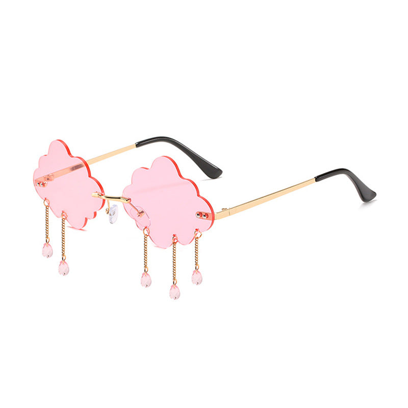 Wholesale Cloud Funny Ocean Film Sunglasses