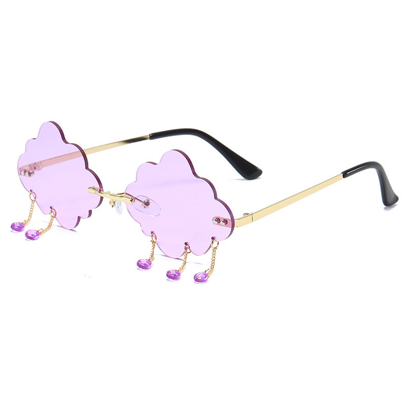 Wholesale PC Frameless Cloud Sunglasses