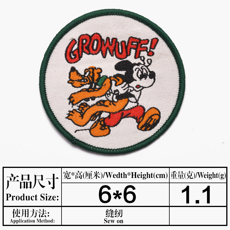 Wholesale Campus-themed badge DIY Patches