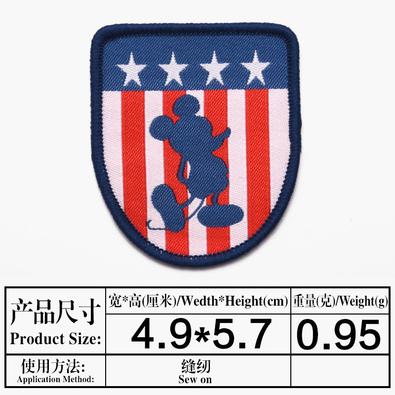 Wholesale Campus-themed badge DIY Patches