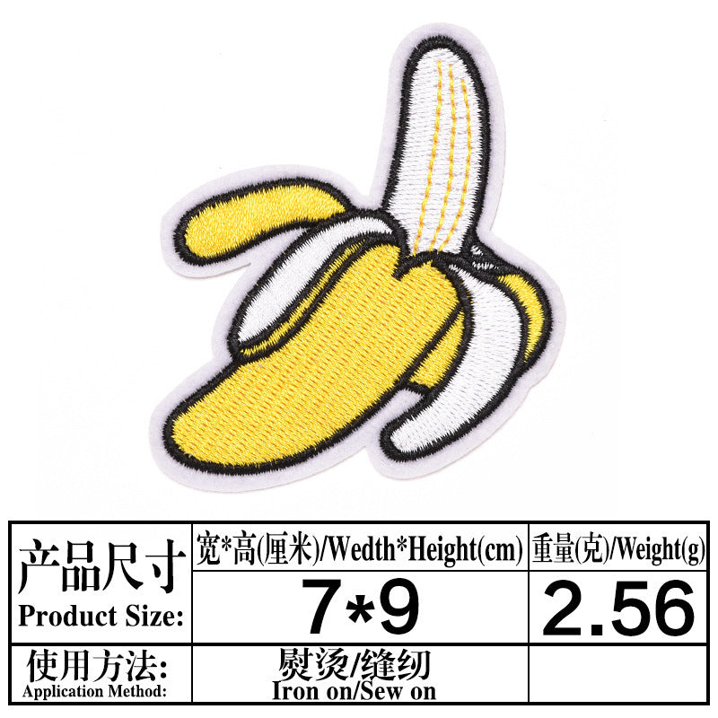 Wholesale 9 Pack Cartoon Iron On Patches For Kids Clothing Trendy Cloth Embroidery Appliques For Jeans Repair DIY Decorative Accent