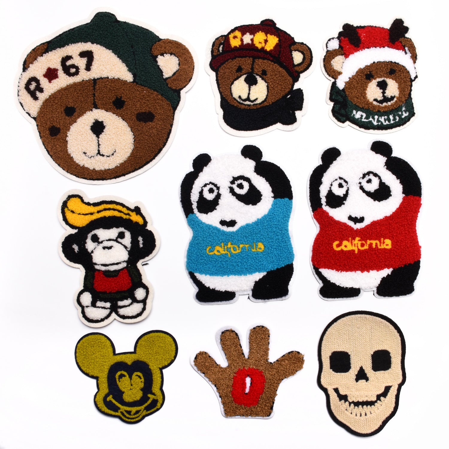 Wholesale Cartoon Helicopter Embroidered Cloth Patch Applique For Clothing Repair Quilt Pillow Decor Craft Supply Resale