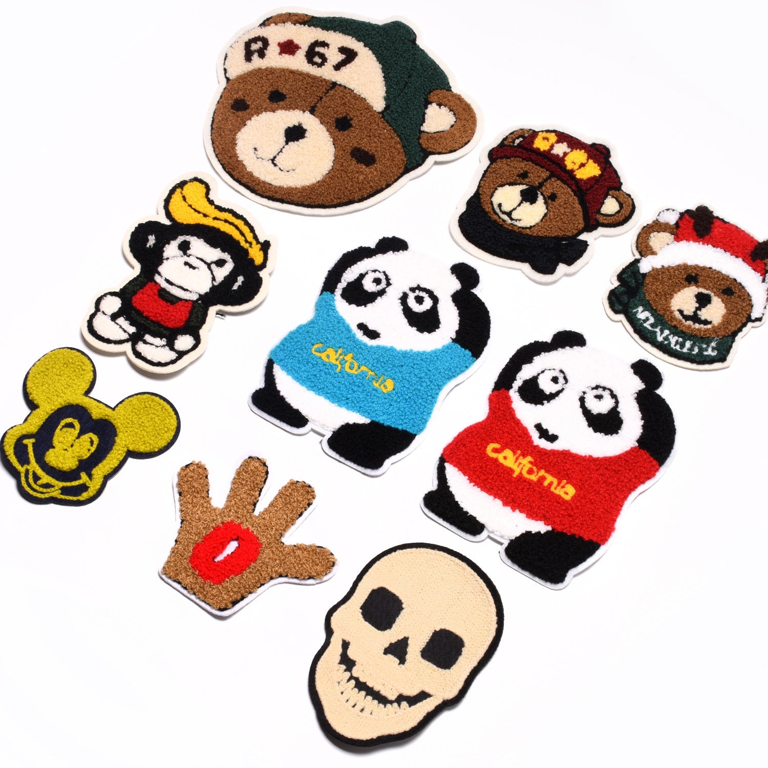 Wholesale Cartoon Helicopter Embroidered Cloth Patch Applique For Clothing Repair Quilt Pillow Decor Craft Supply Resale