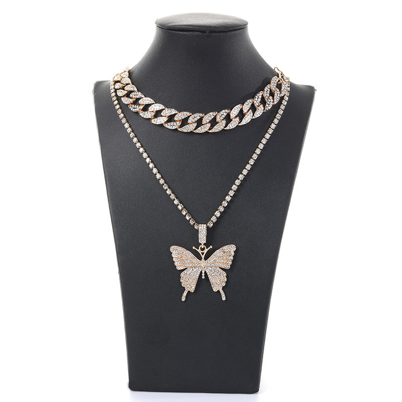 Wholesale Vintage Gothic Halloween Pendant Alloy Necklace