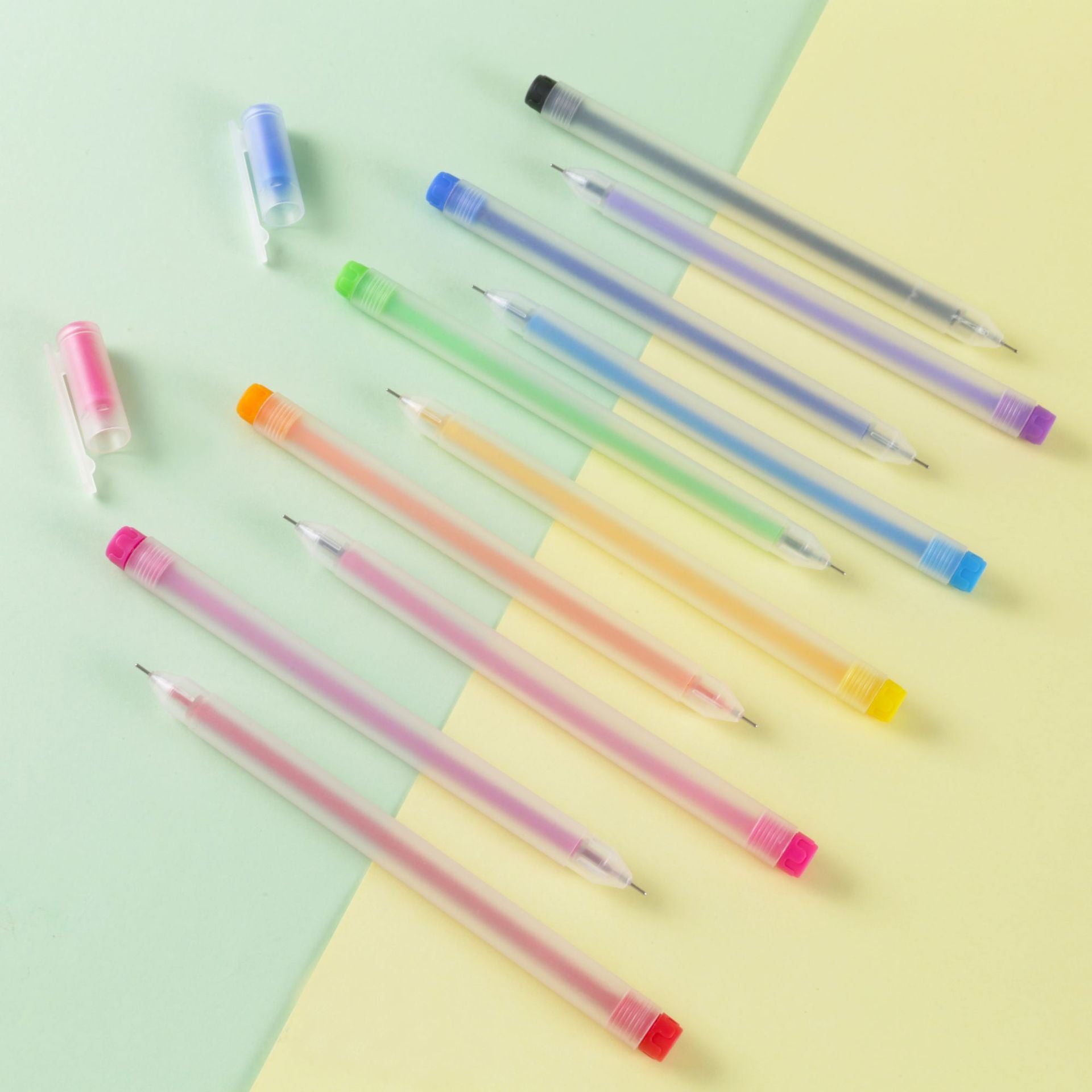 Wholesale 10pcs Color Neutral Needle Pen