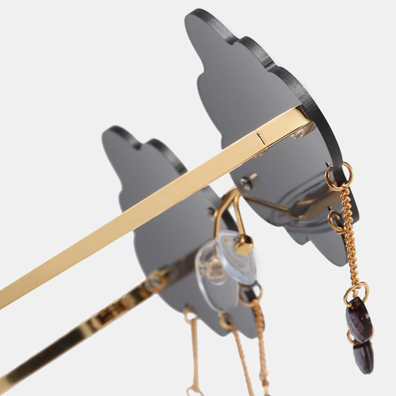 Wholesale Cloud Funny Ocean Film Sunglasses