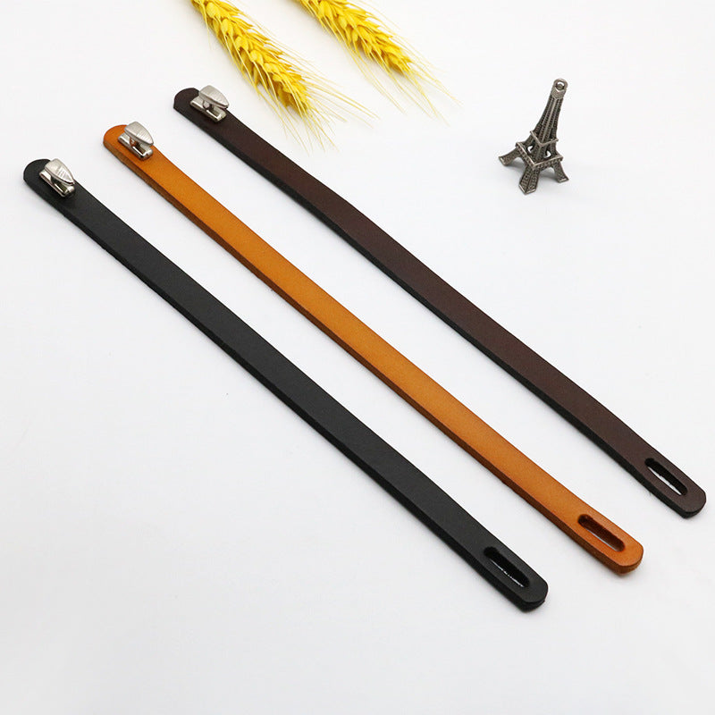 Wholesale Men's and women's vintage genuine leather bracelets