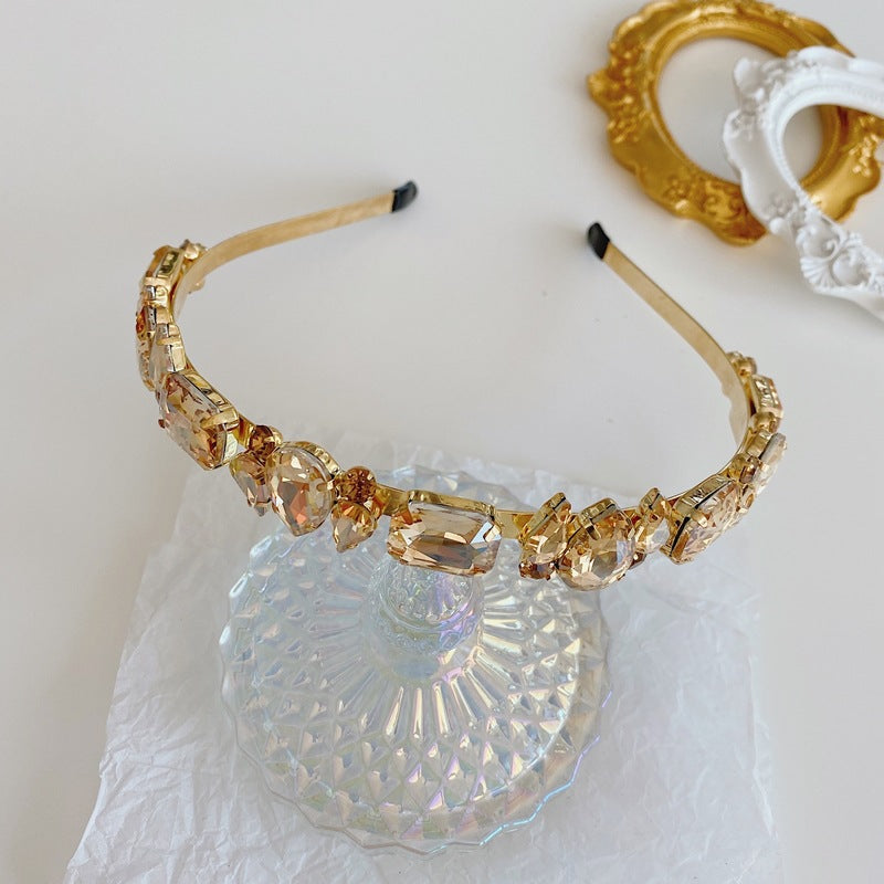 Wholesale Baroque Rhinestone Vintage Alloy Headband