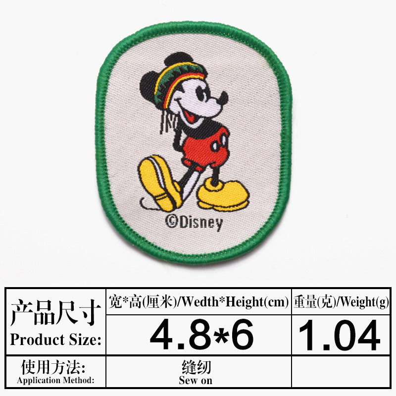 Wholesale Campus-themed badge DIY Patches