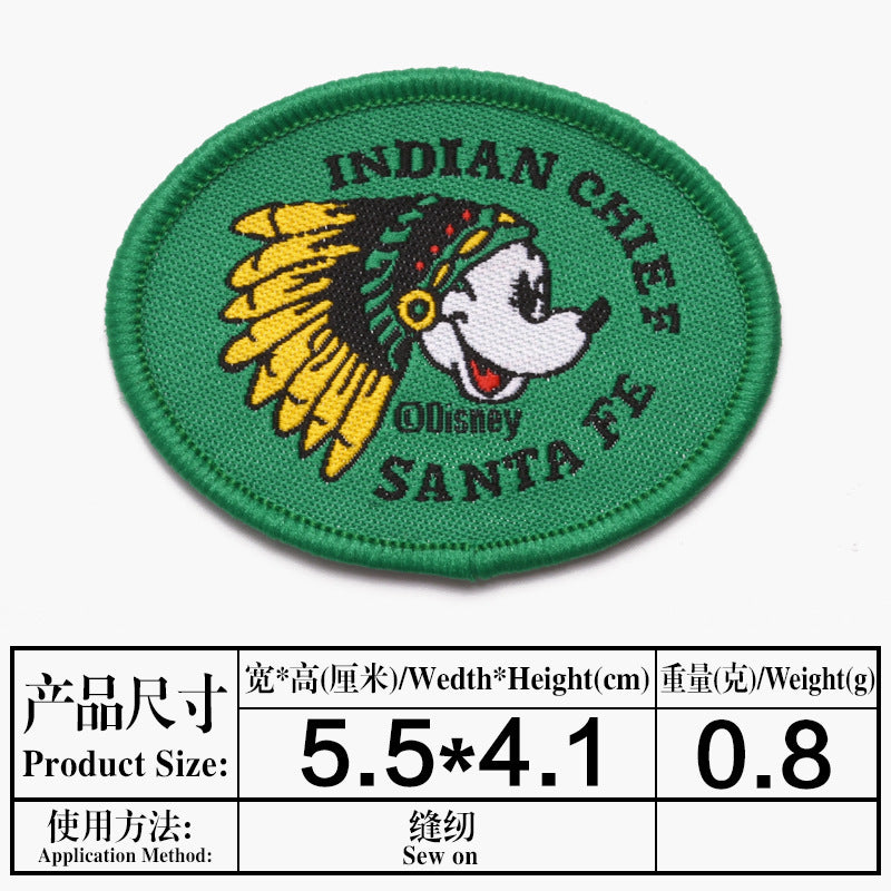 Wholesale Campus-themed badge DIY Patches